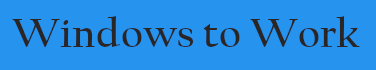 Windows to Work logo