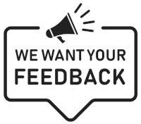 We want your feedback